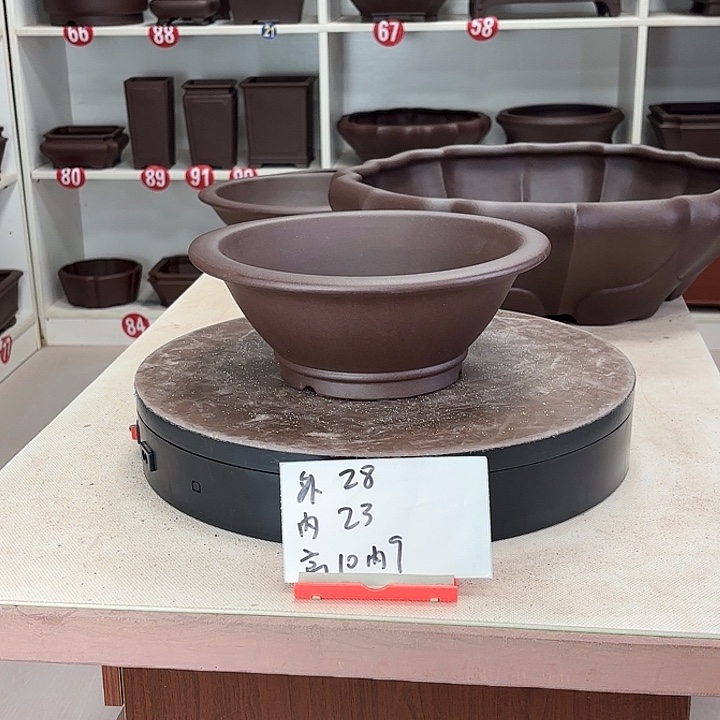 二***手花盆紫砂小小国斗