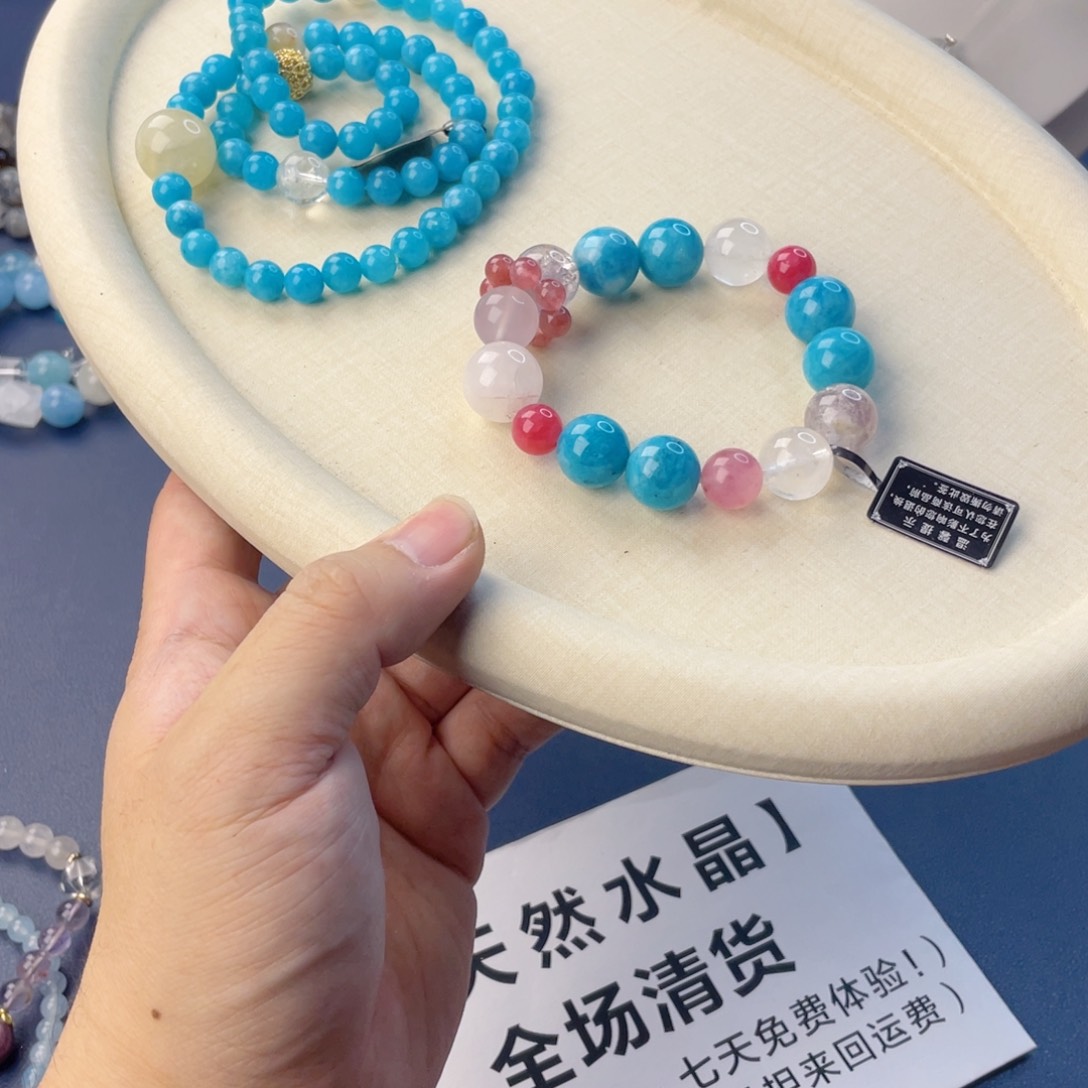 银S925镶嵌手链水晶