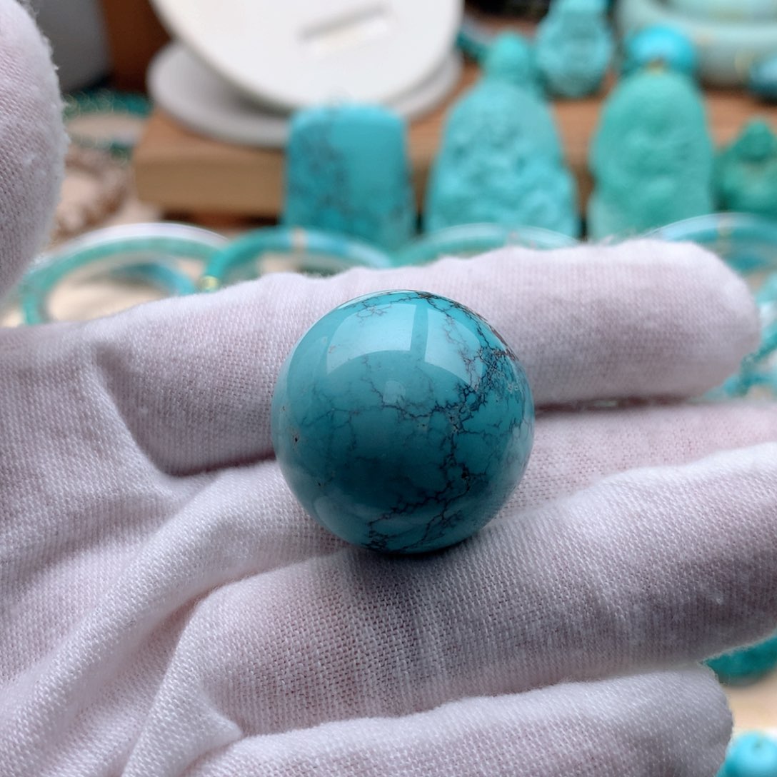 绿松石珠宝奇石未镶嵌