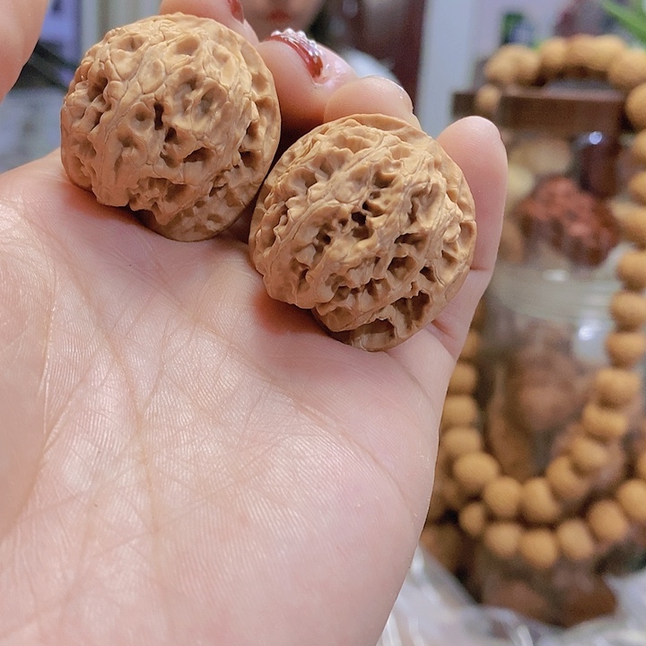 【闪购商品】文玩核桃把件32迷你苹果