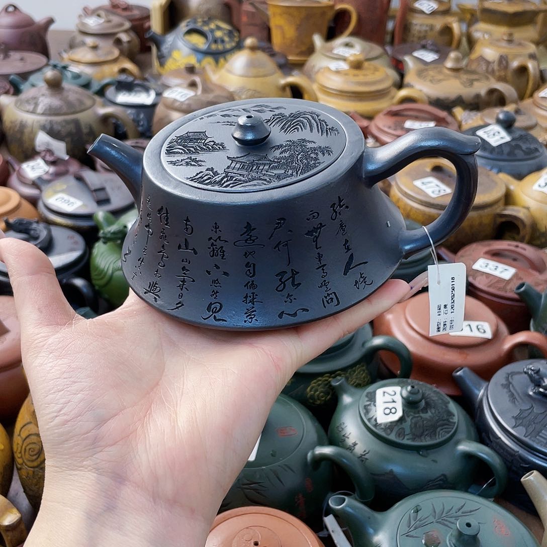 茶壶紫砂沐*紫砂微瑕