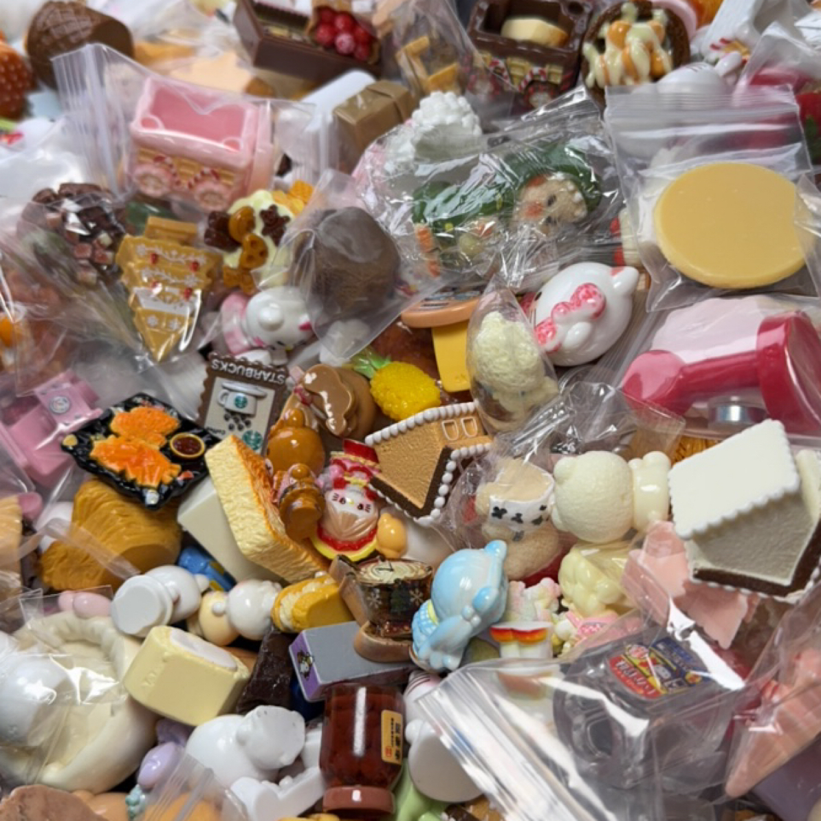 双12大混 食玩定制diy配件可爱写实