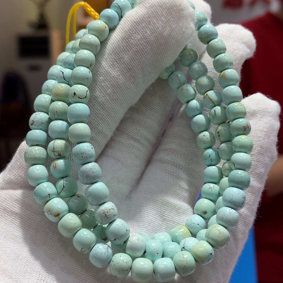 绿松石长链未镶嵌