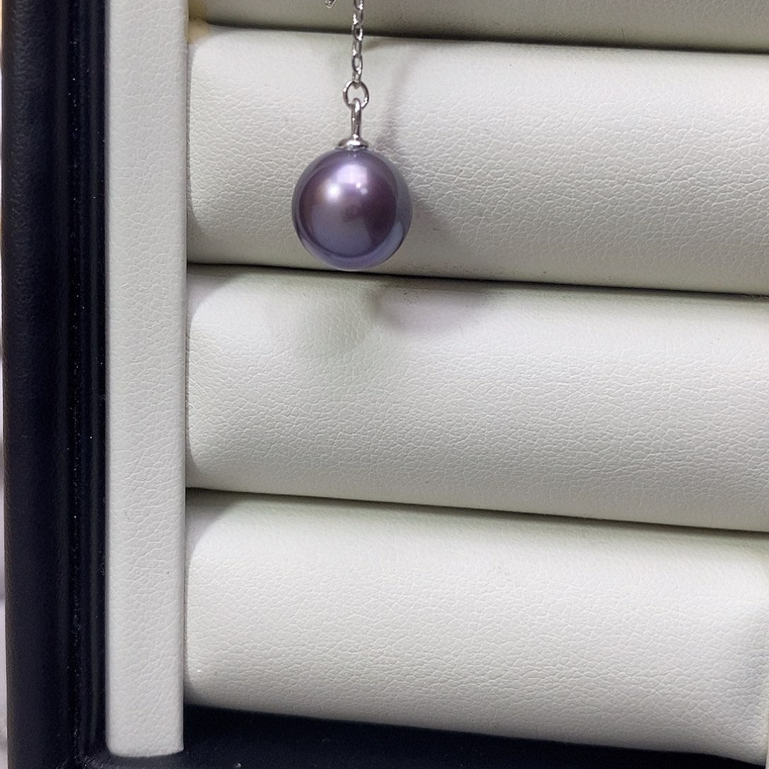 颈饰淡水珍珠银S925镶嵌