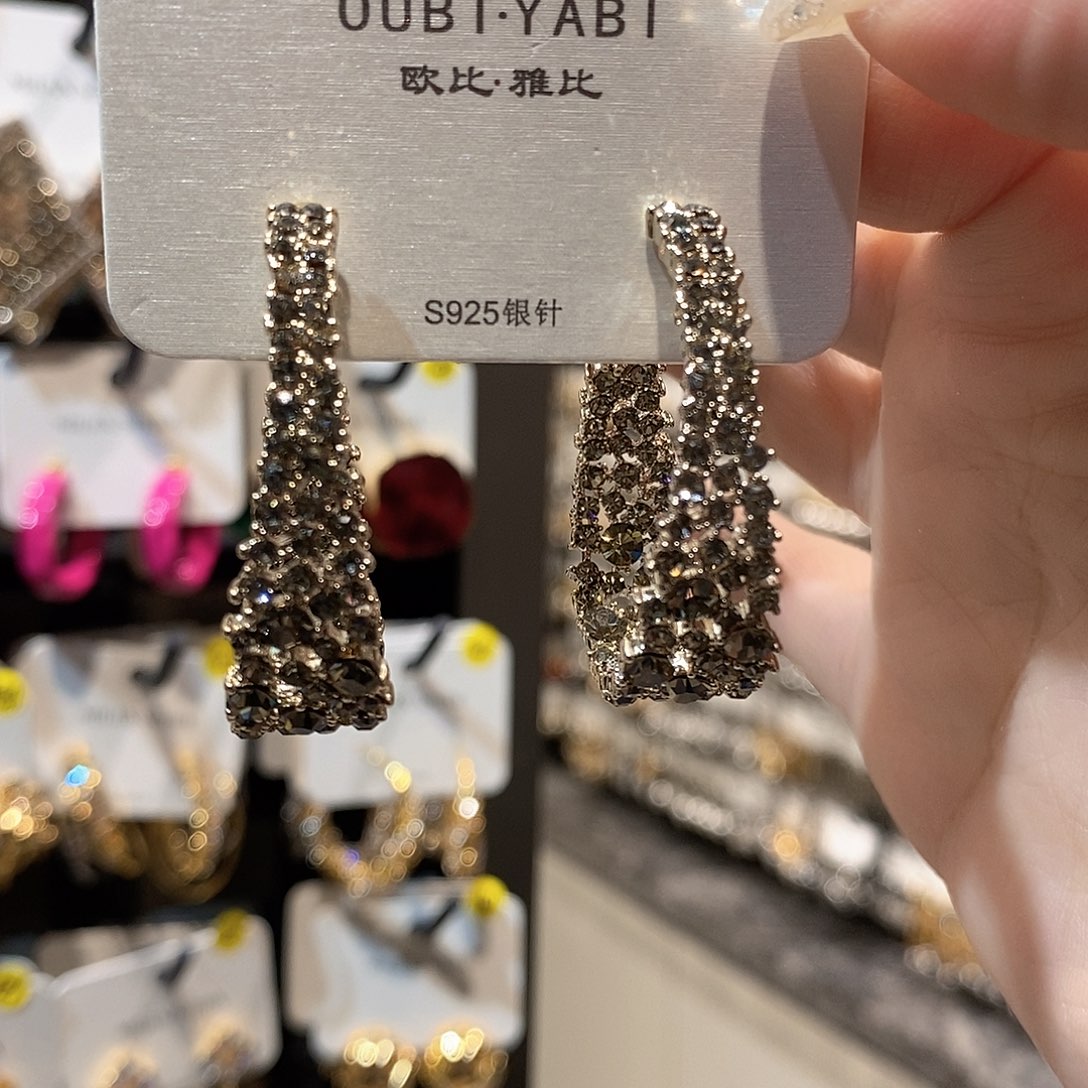 铜合金925银枪色u形