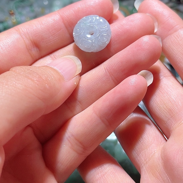 翡翠未镶嵌颈饰天然