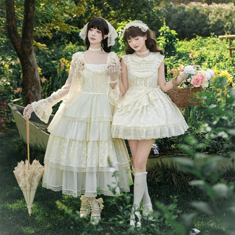 来信与诗·Lucky Day! ｜WP原创副牌宽松四段摆长jsk飞袖短op夏lo