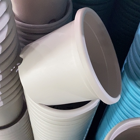 树脂四季3号微瑕灰白无托10个