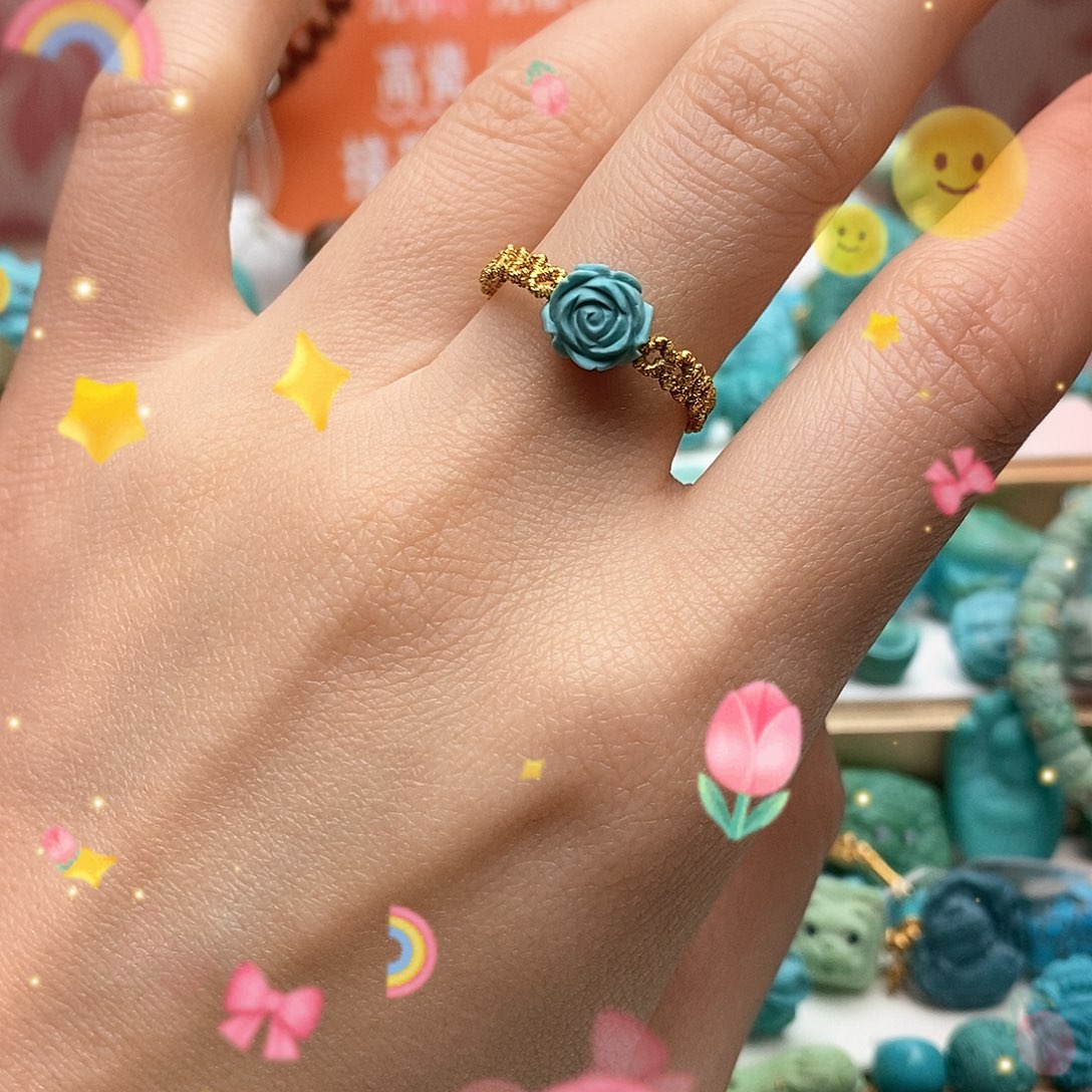 绿松石饰品未镶嵌