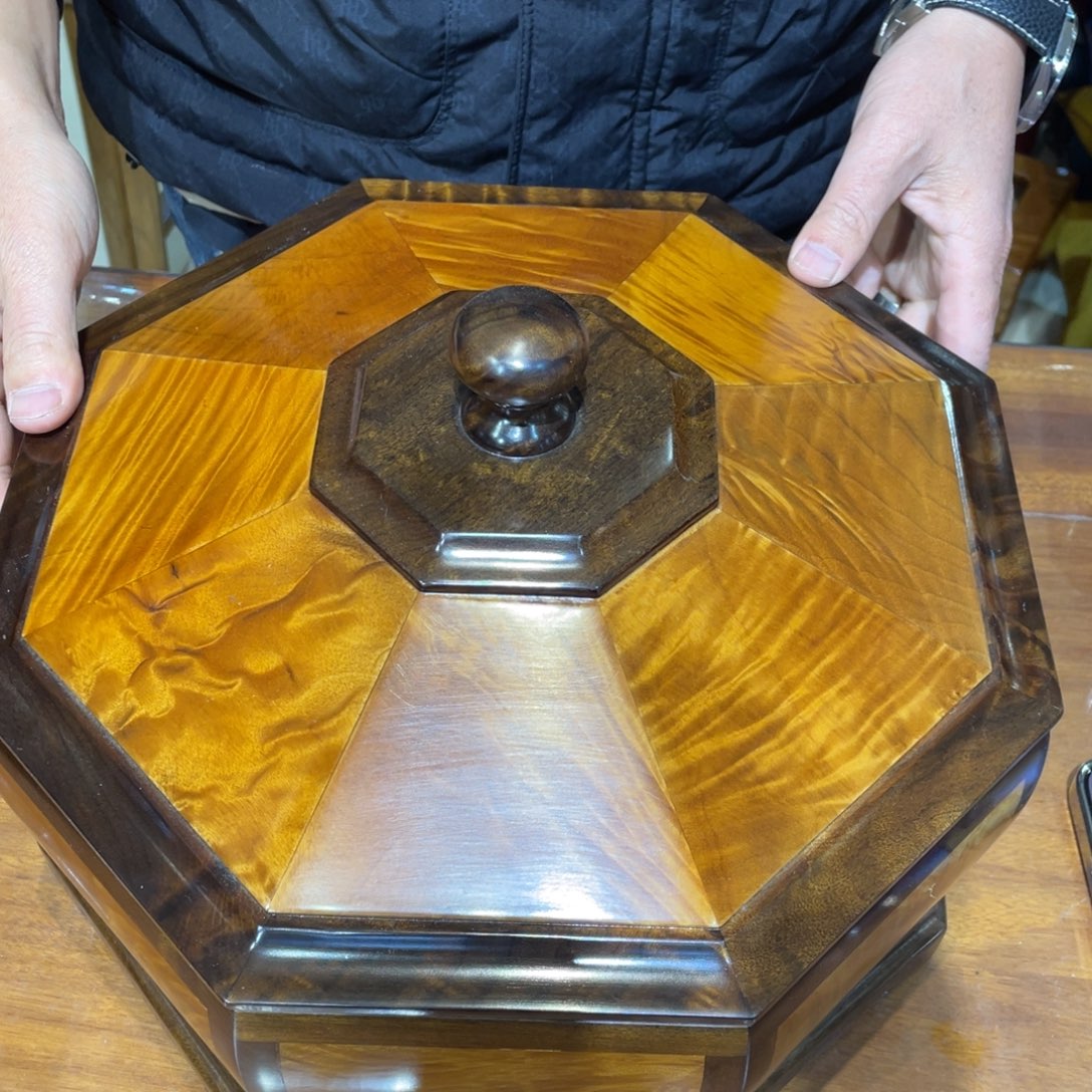 金丝楠龙****5阴沉金丝楠果盘➕0.8手串