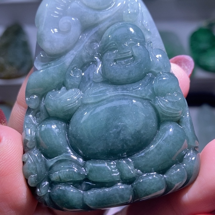 【闪购商品】翡翠未镶嵌颈饰佛