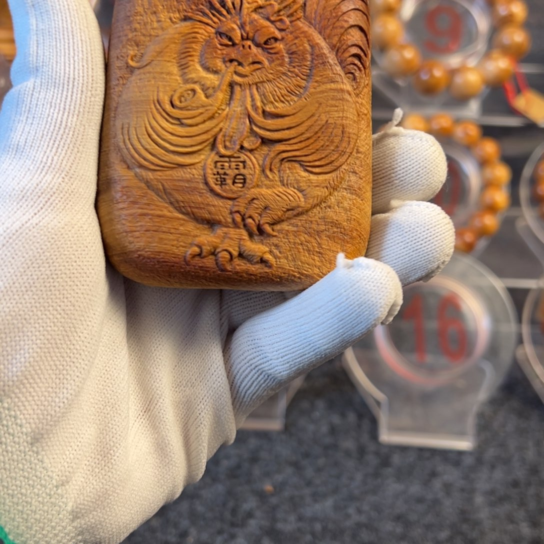 柏木（崖柏）天*太行崖柏把件