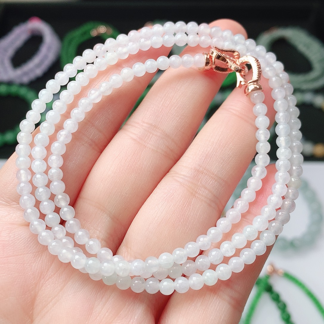 翡翠未镶嵌手链翡翠