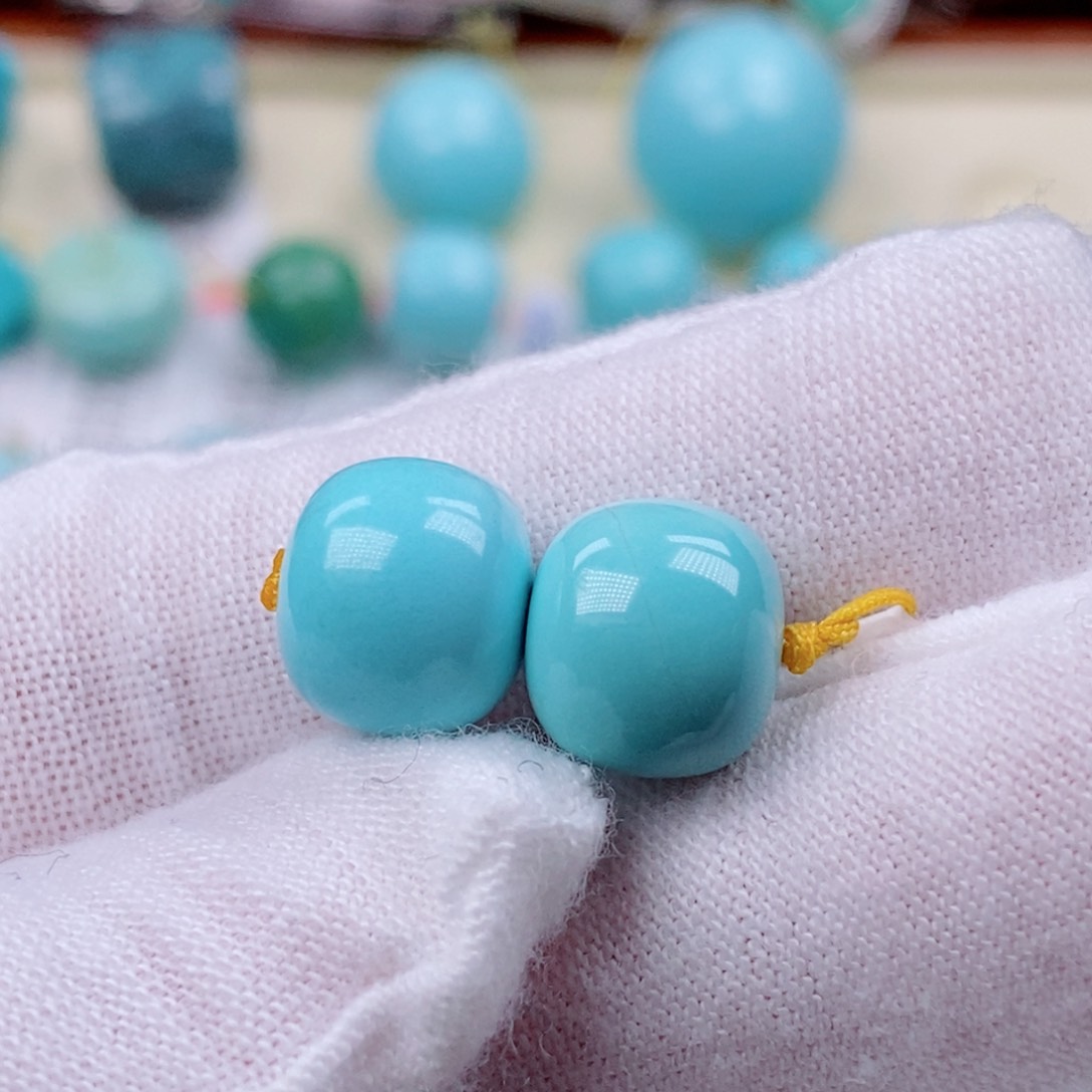 绿松石珠宝奇石未镶嵌小*羊