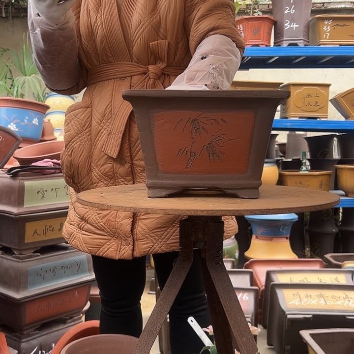 25红四方花盆花盆花盆花盆