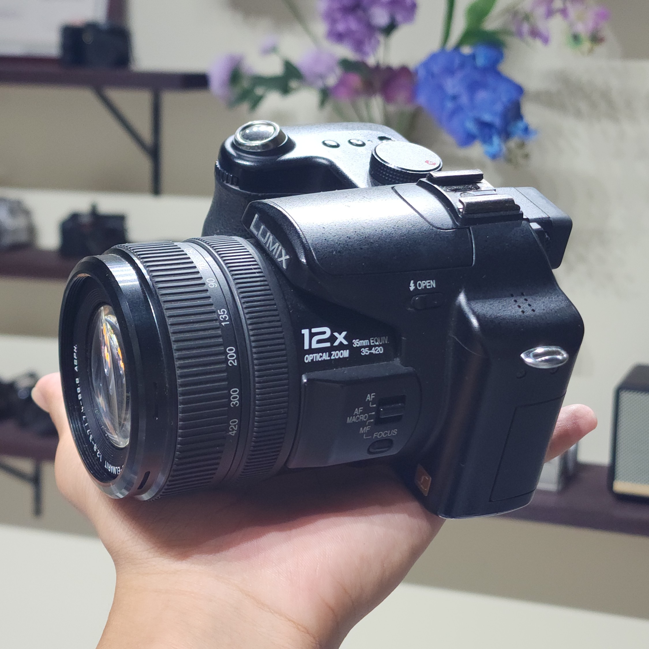 95新 Panasonic/松下 松下fz3012倍光变翻转屏小长焦