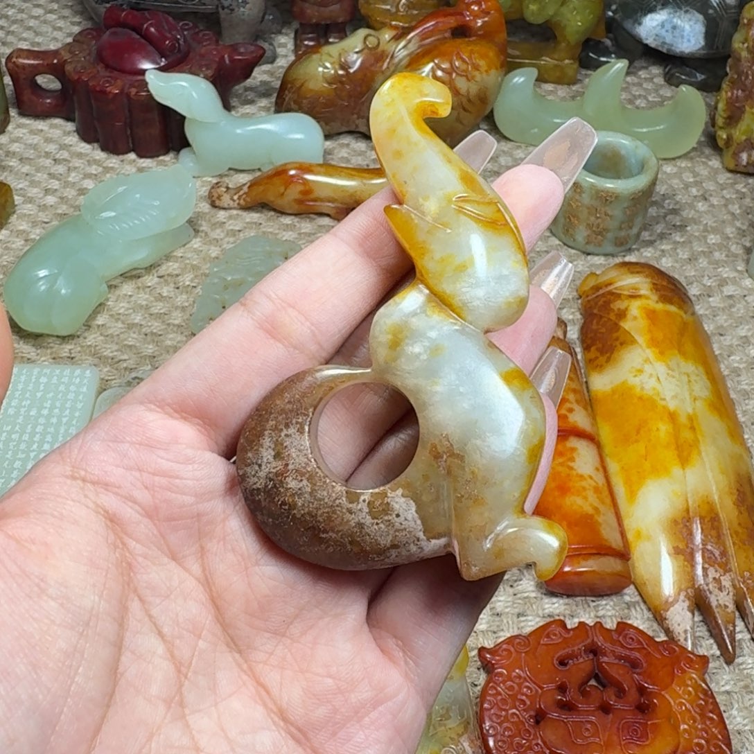 白玉菩提吊坠挂件