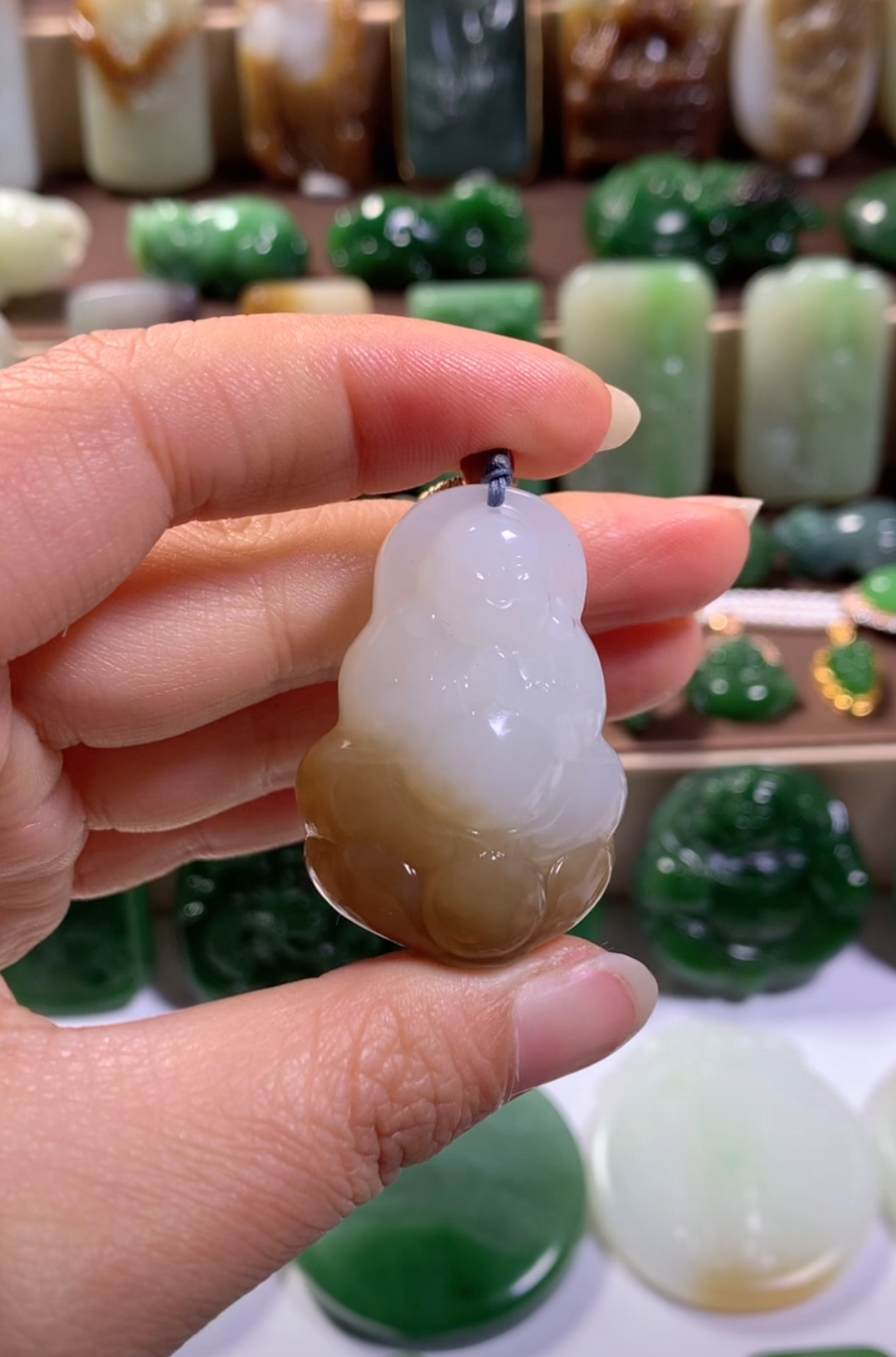 和田玉挂件未镶嵌