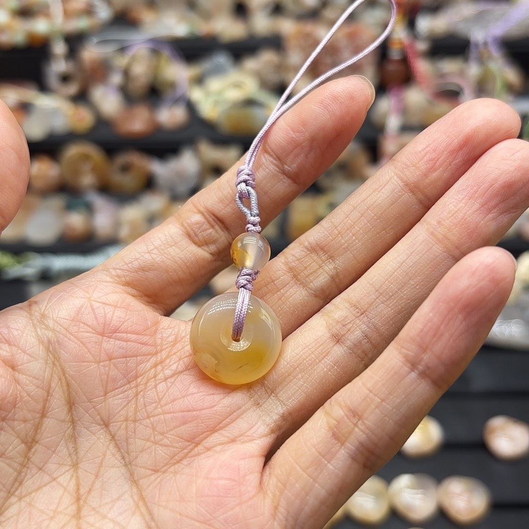 玛瑙/玉髓未镶嵌颈饰