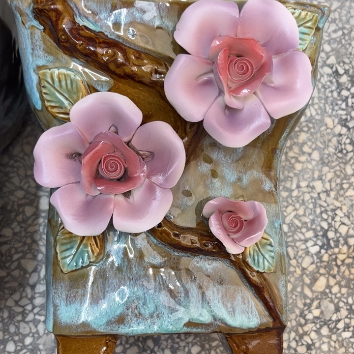 紫砂花盆粗陶材质多肉花盆