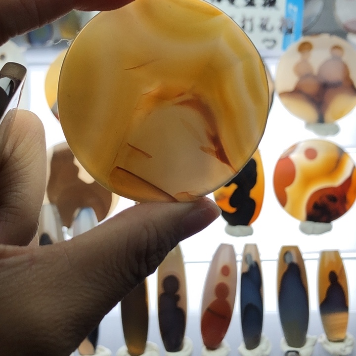 玛瑙/玉髓未镶嵌珠宝半成品93