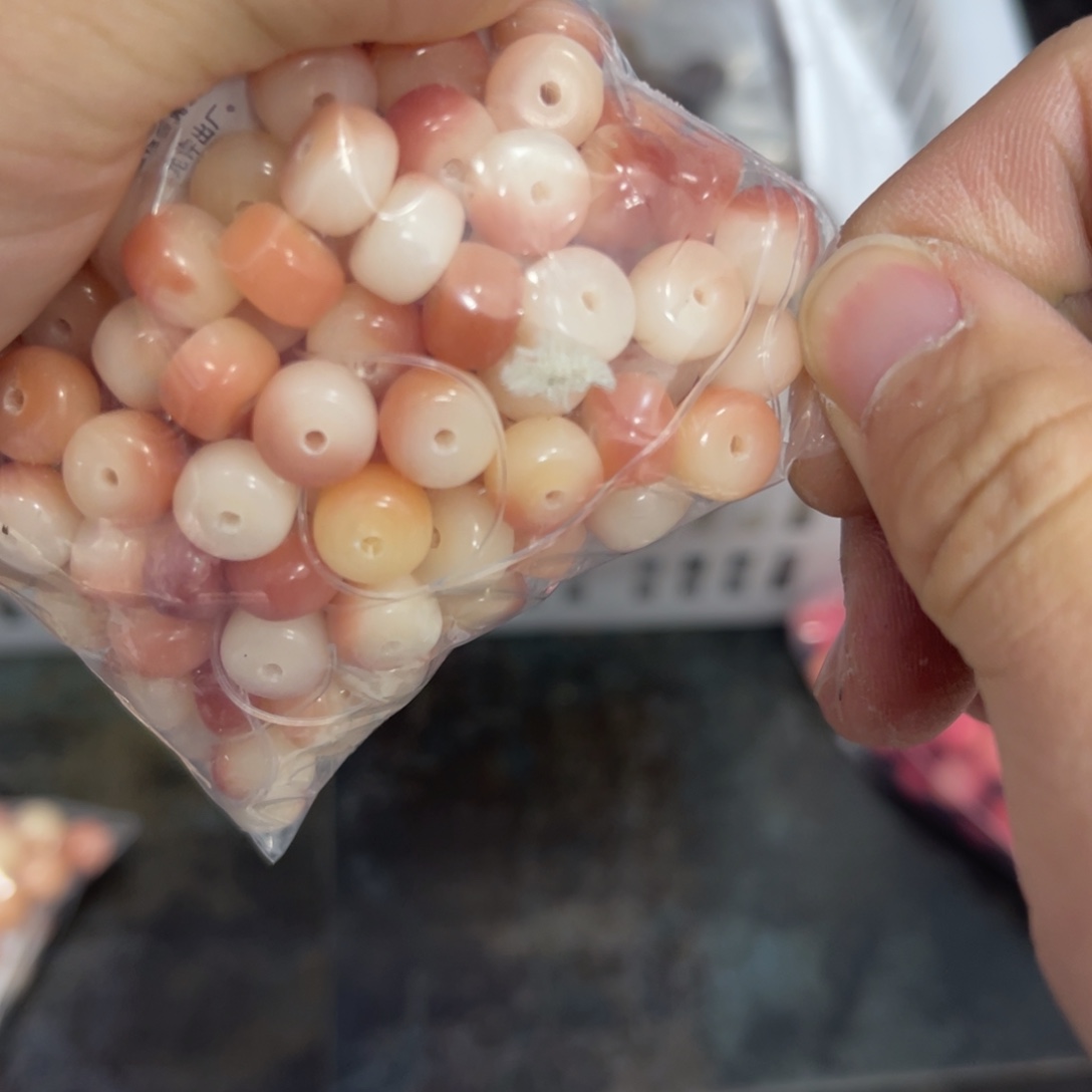 白玉菩提吊坠q 9mm/120/锅底