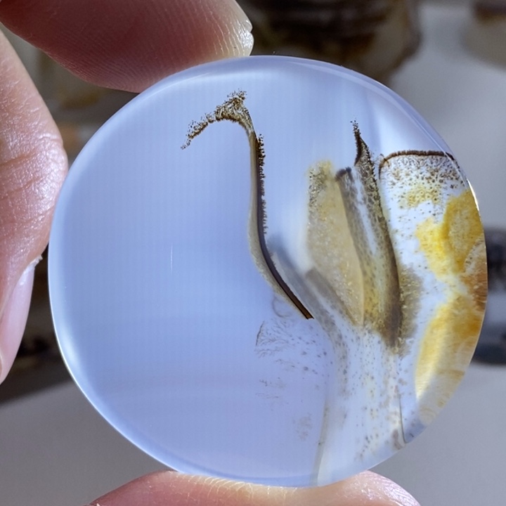 用***9玛瑙/玉髓未镶嵌珠宝奇石