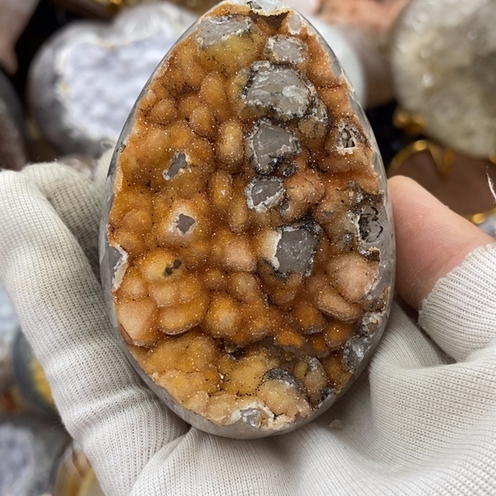 珠宝半成品未镶嵌紫晶