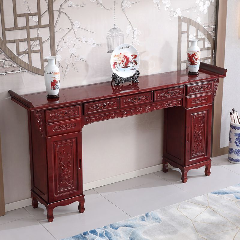 全实木神台中堂供台金玉满堂供桌中式仿古中堂供桌佛台家用