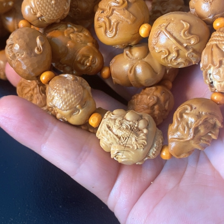 橄榄核手串/手链橄榄微瑕随机发一串