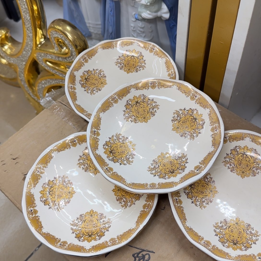 瓷片陶瓷工艺花瓶摆件