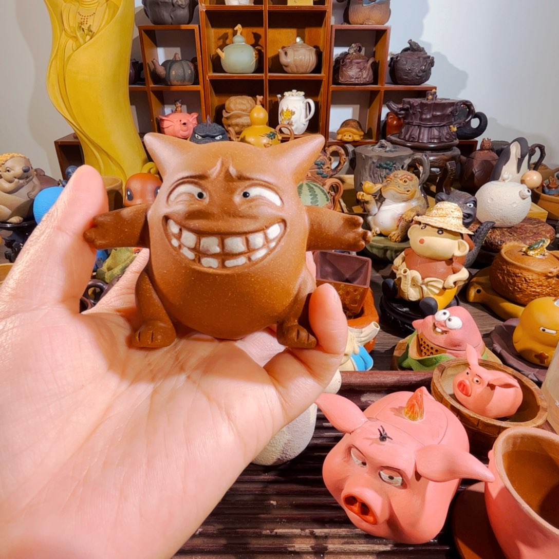 茶壶紫砂纯手工制作过程就是