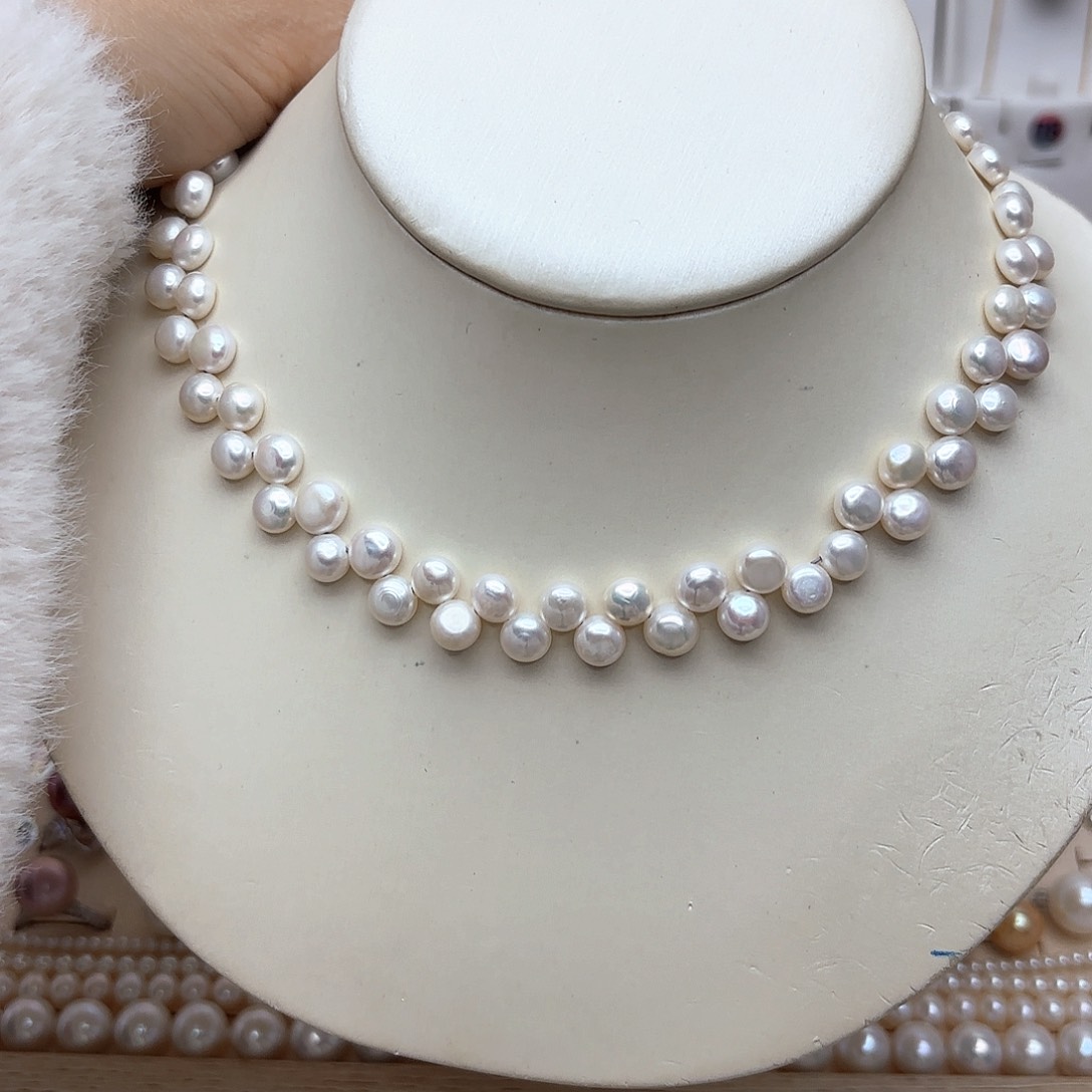 淡水珍珠未镶嵌颈饰