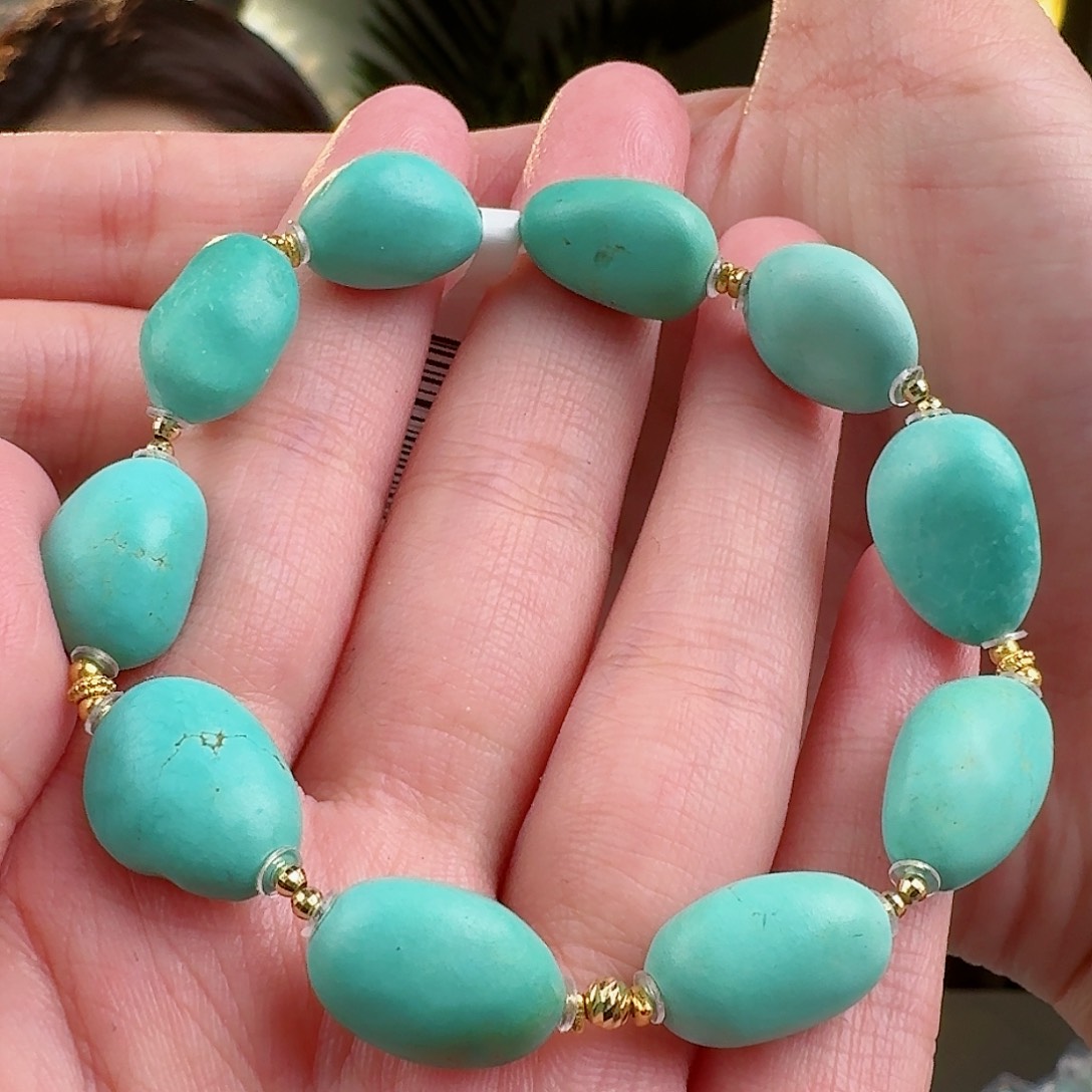 绿松石珠宝奇石未镶嵌