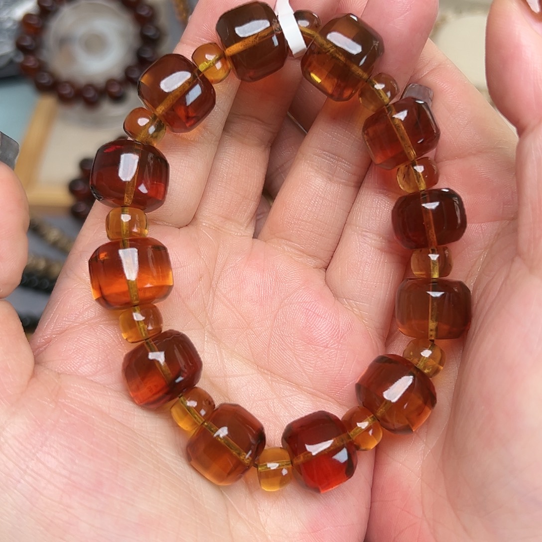 琥珀未镶嵌裸石抚顺琥珀10633十五