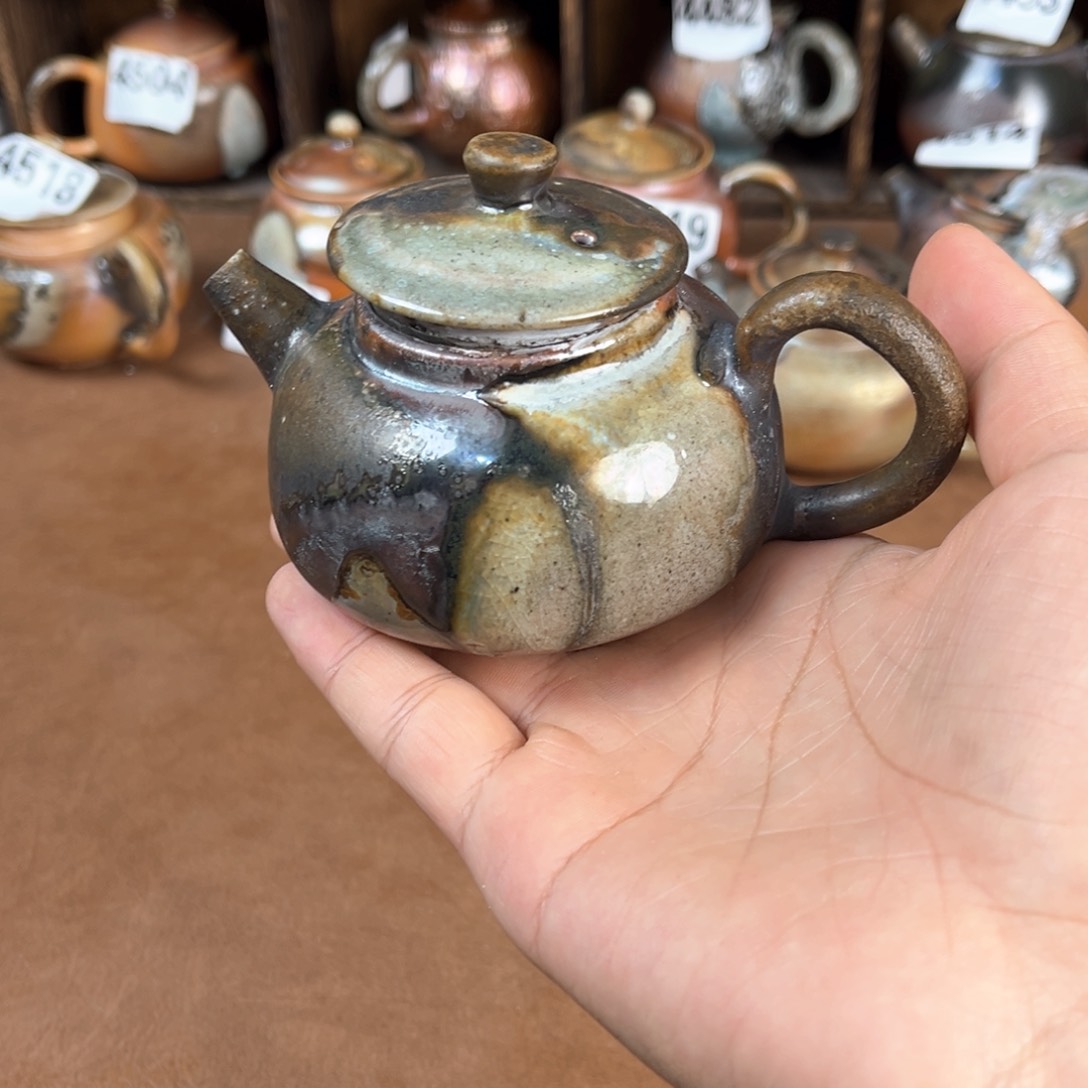 杯柴烧茶器主人壶