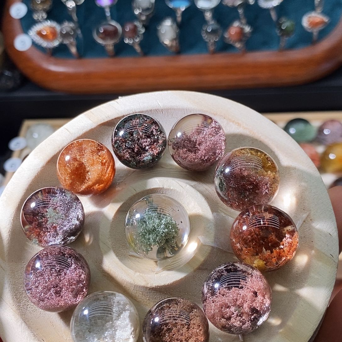 水晶珠宝半成品未镶嵌