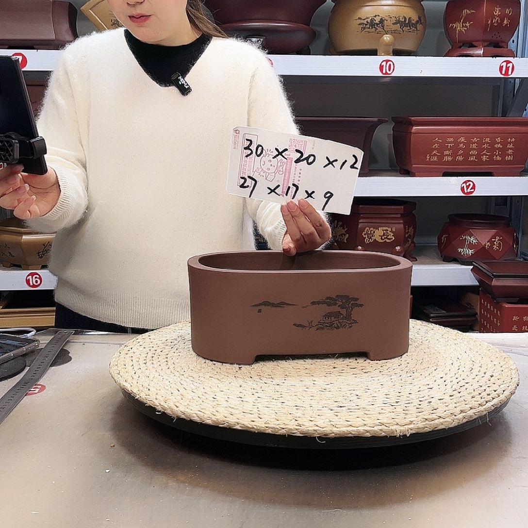 花盆紫泥紫砂花盆