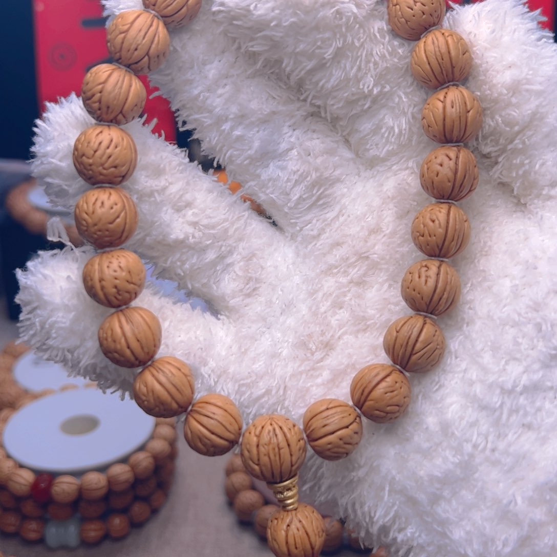 桃核手串1.3加野生金蟾