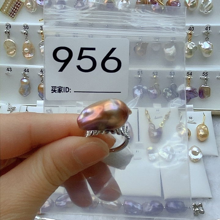 淡水珍珠颈饰银S925镶嵌