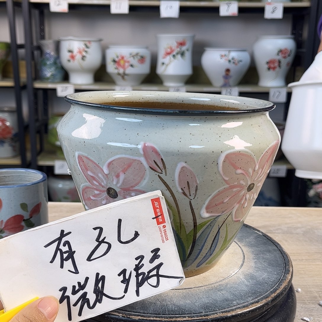 罐1xc景德镇陶瓷花盆