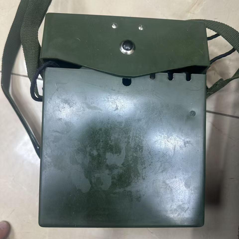 老货 绿色收纳箱 储物用