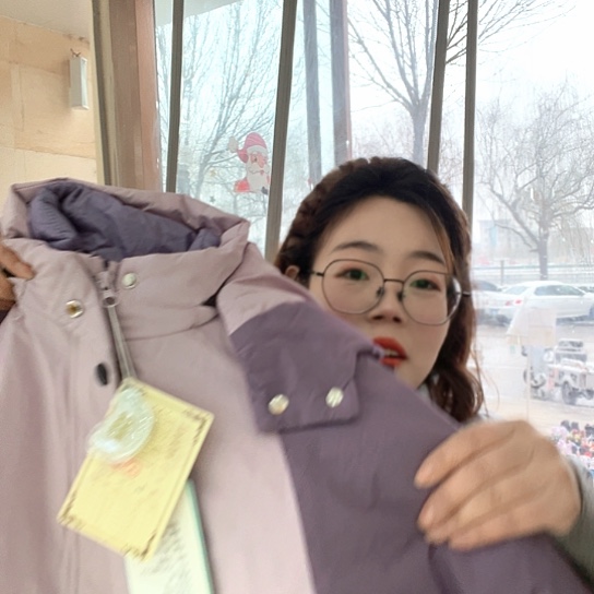 110码女童三合一羽绒服