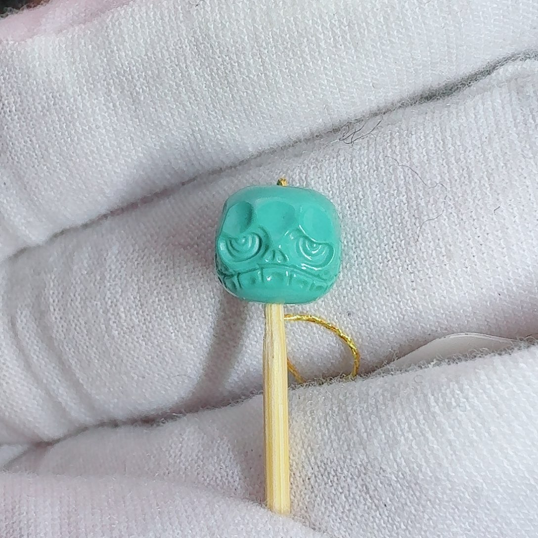 绿松石未镶嵌珠宝奇石精工阿呆