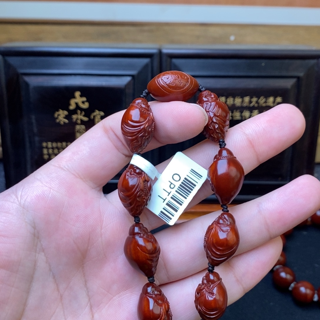 橄榄核吊坠LCH回血弥勒1.4