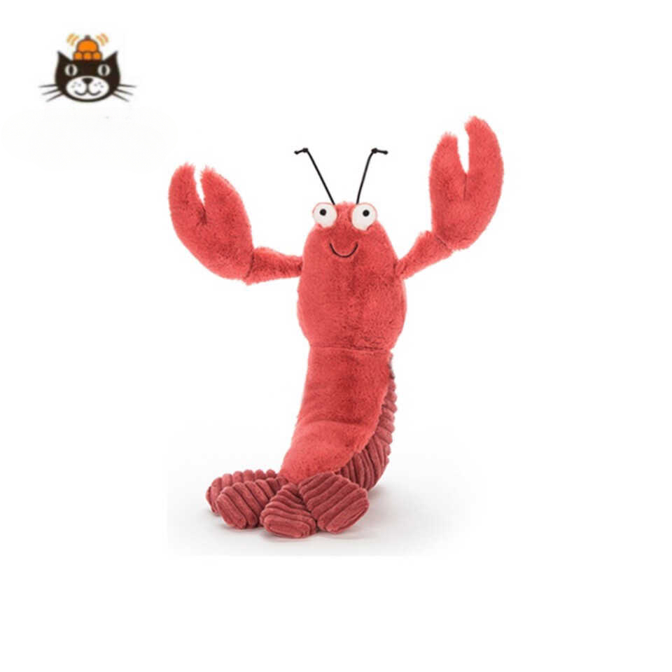 英国龙虾拉里Larry毛绒玩具柔软可爱安抚玩偶送礼