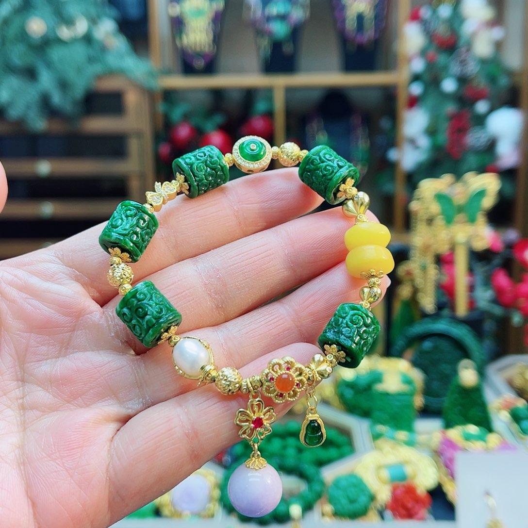 合金手串翡翠48小时鉴赏期