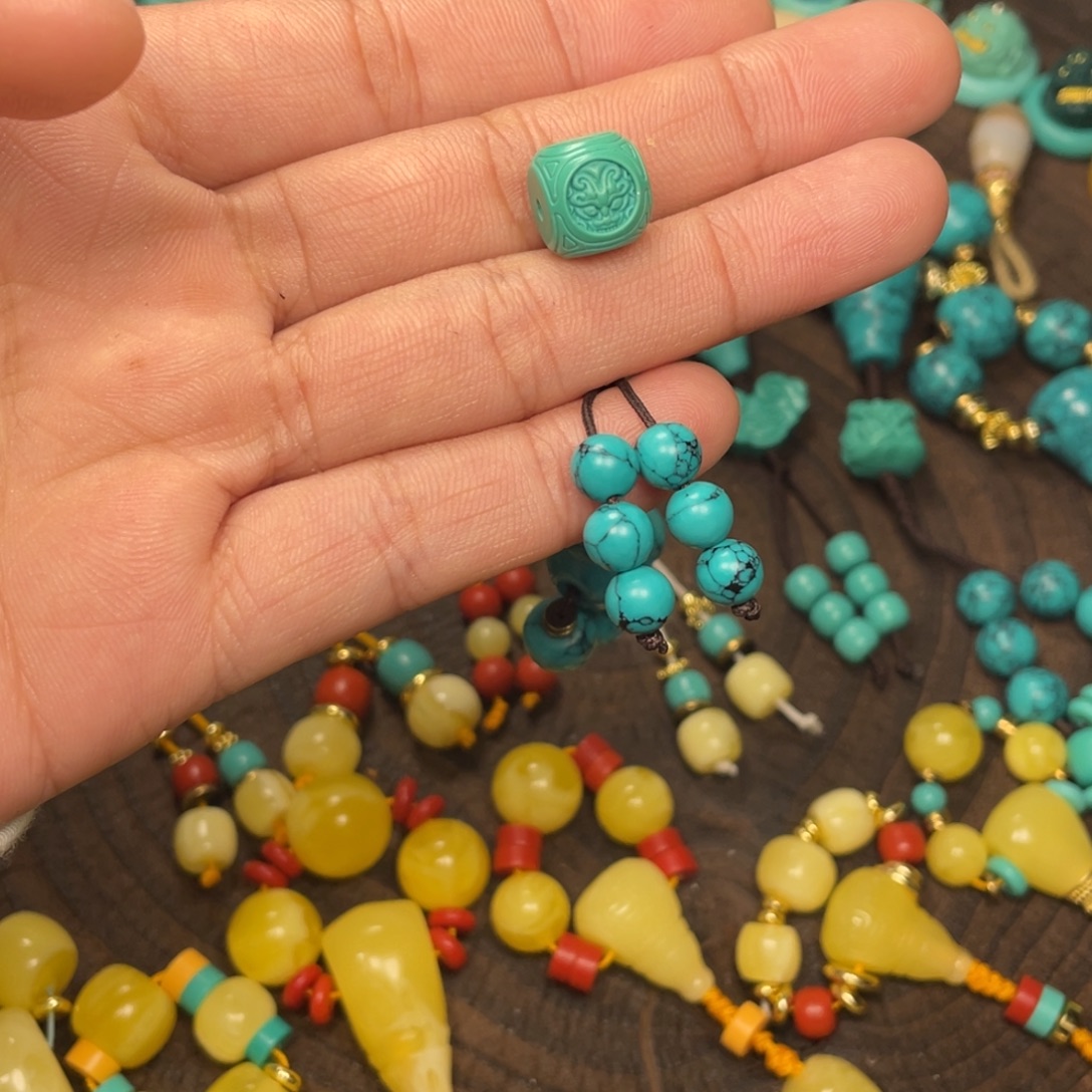 来***长非金属10，6mm弟子珠