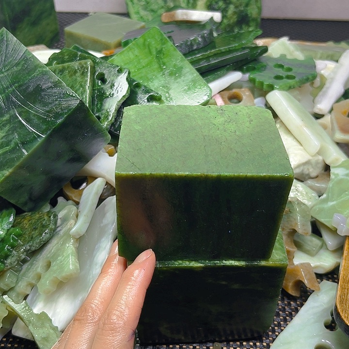 未镶嵌和田玉珠宝半成品樂*天