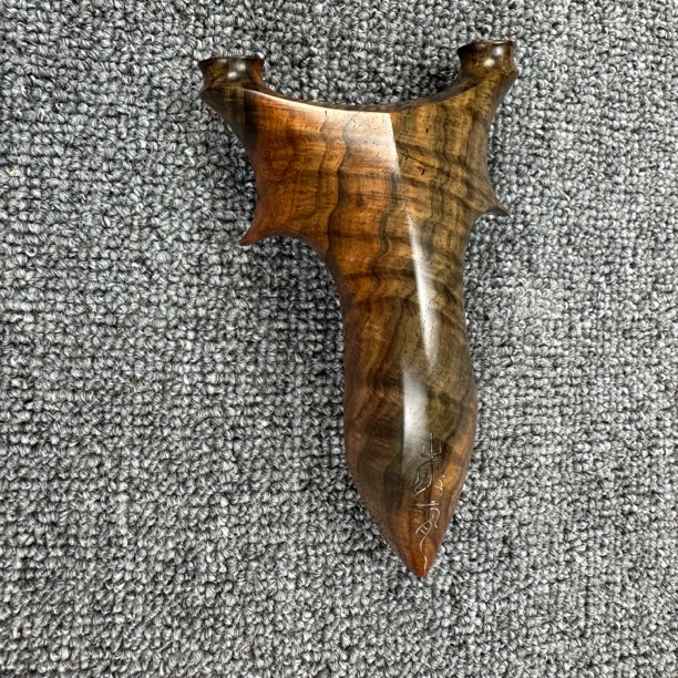 老挝大红酸枝水波纯木赤霄，8516高精度户外弹弓